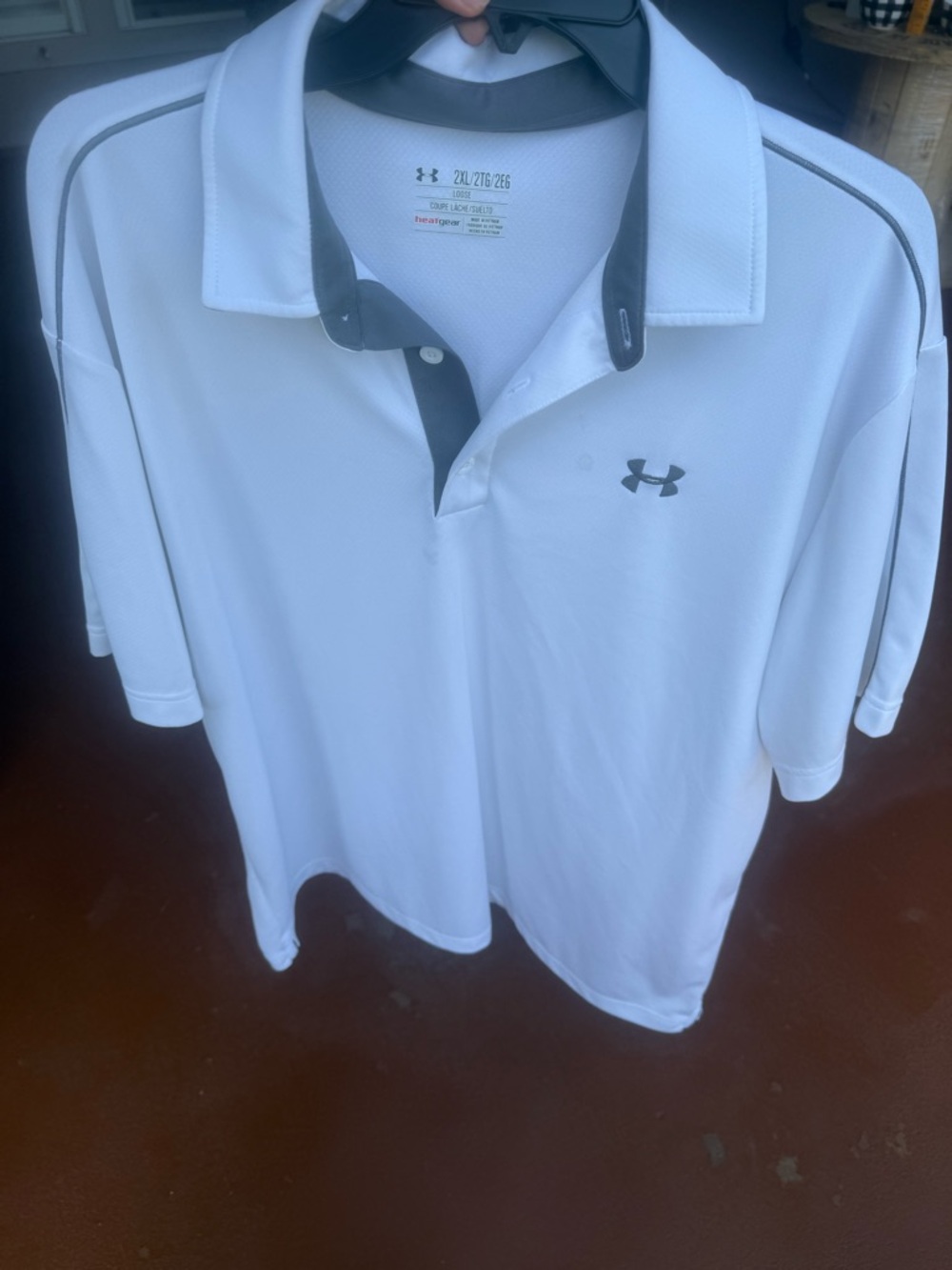 Under Armour HeatGear Performance Polo – Men’s 2XL (Loose Fit)